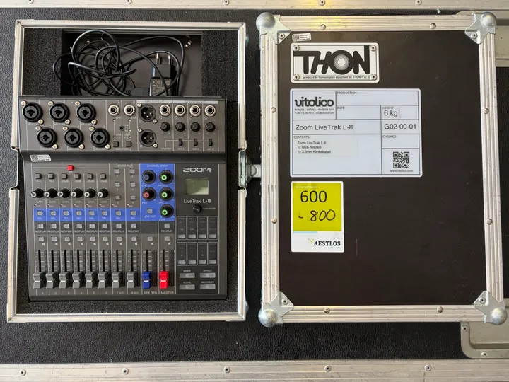 Zoom Livetrack L-8 Digital-Mischpult